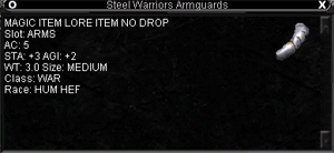 Steel Warriors Armguards