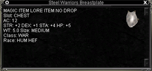 Steel Warriors Breastplate